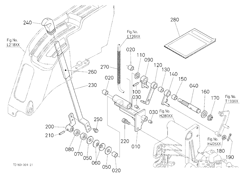 Position Control Lever (With Draft) (W/G No.L8318)