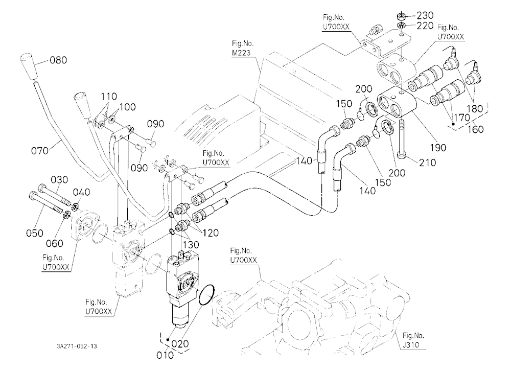 Auxiliary Control Valve Kit (Fd) [Option]