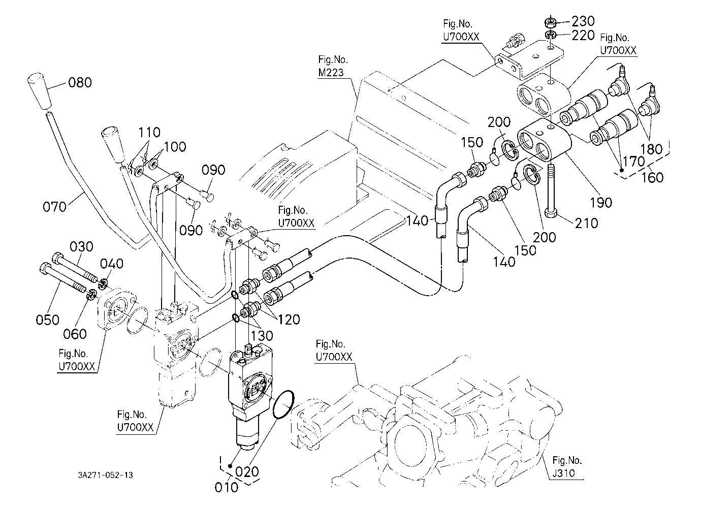 Auxiliary Control Valve Kit (Fd) [Option]