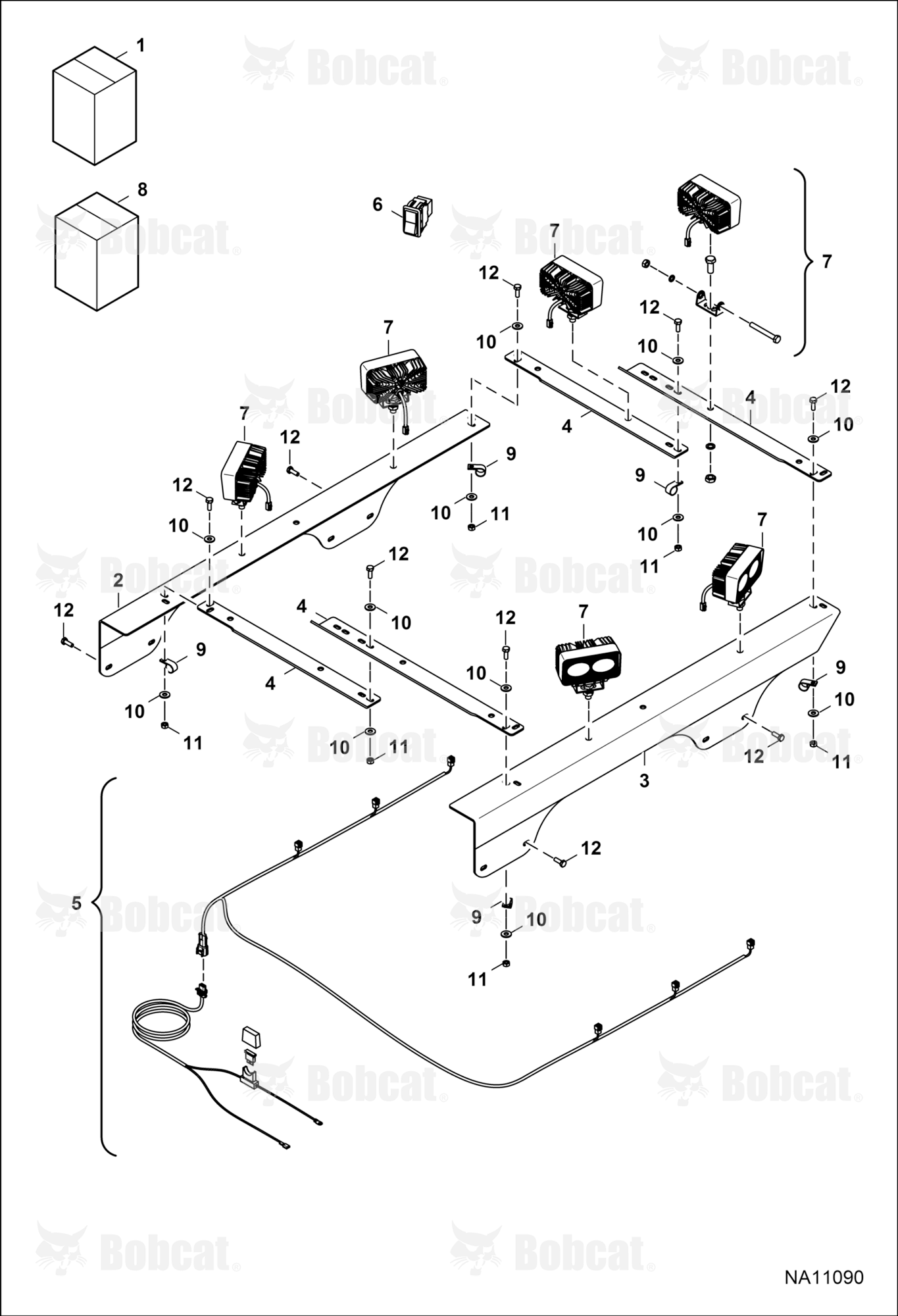 Loader LED Light Kit