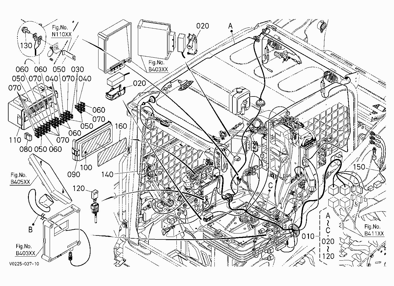WIRE HARNESS (BODY) [HYDRAULIC HITCH] [AIR SUSPENS