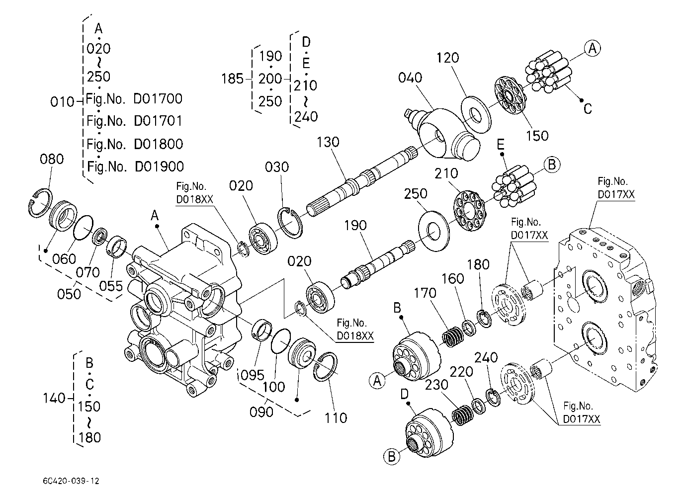 Hst (Cylinder Block) [Component Parts]