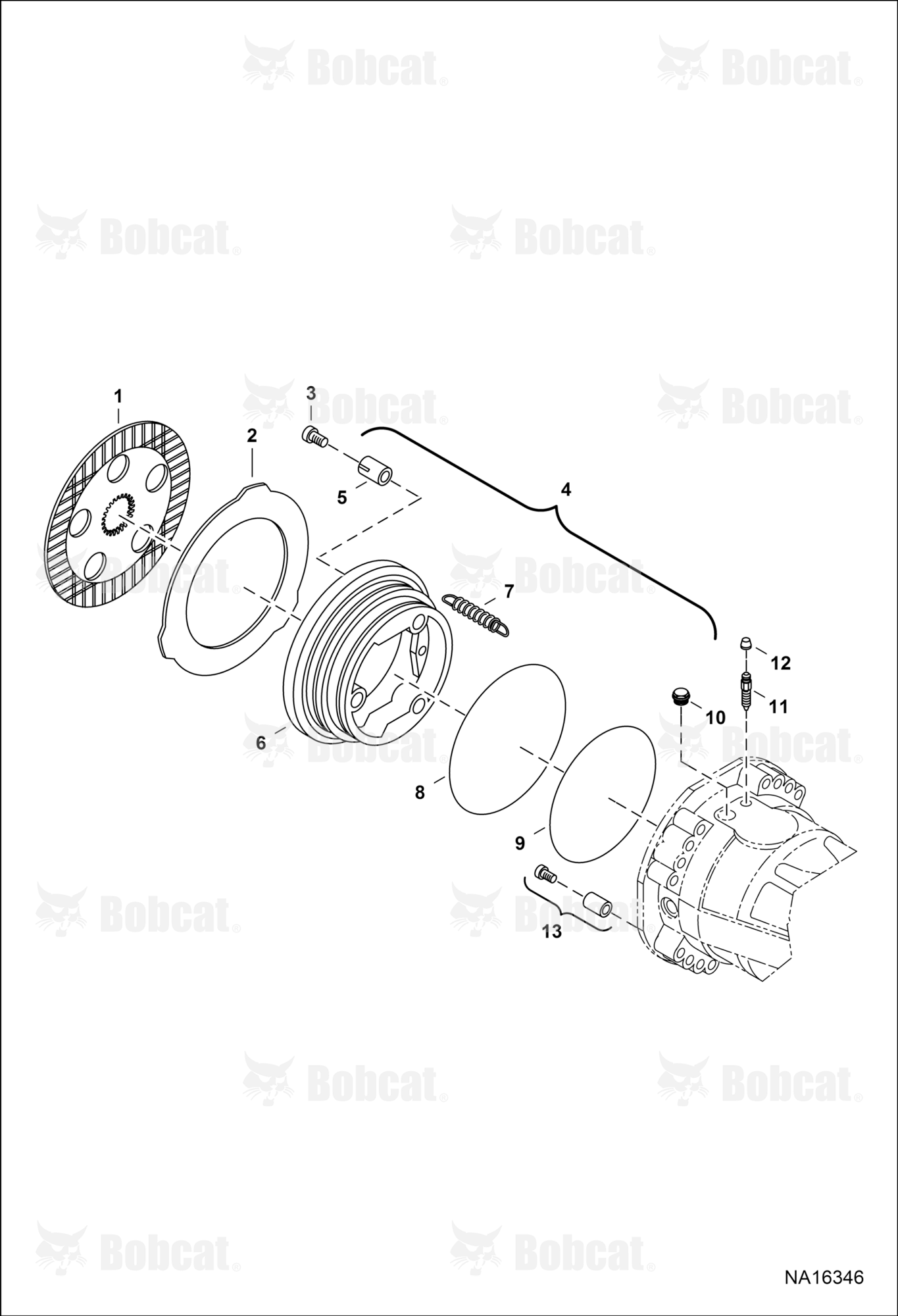 Front Axle (Brakes) (Model 212/10073364)