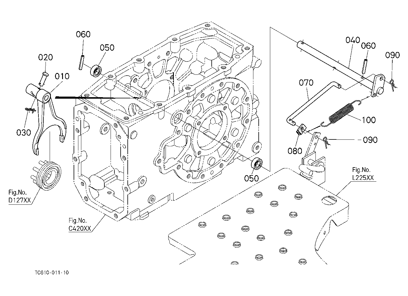 Differential Lock Shift Fork