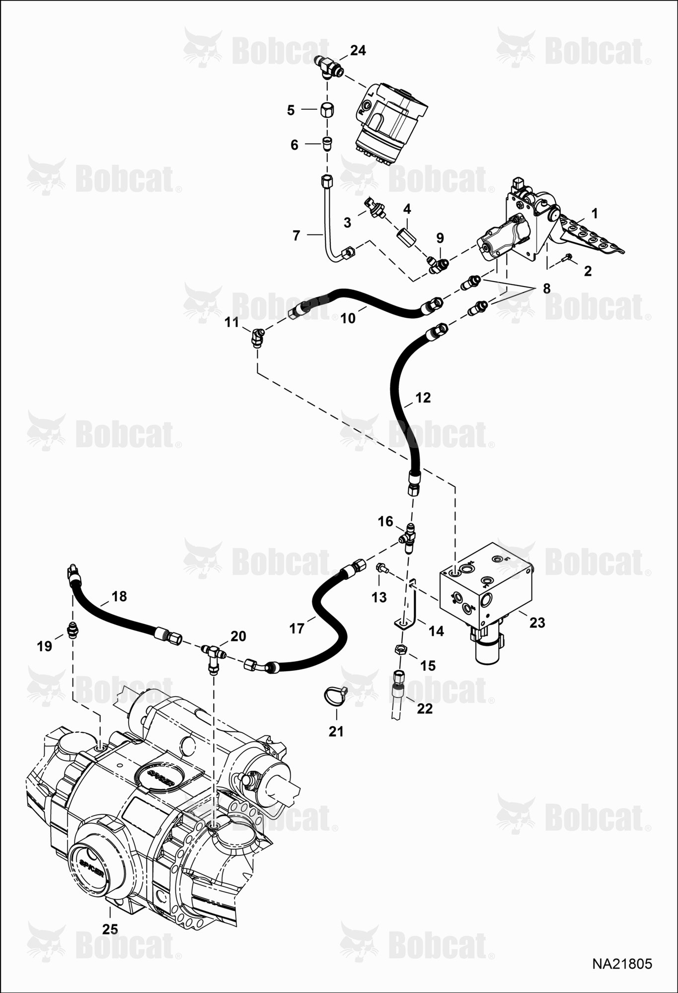 Hydraulic Circuitry (Brake System) (W/Trailer Brakes)