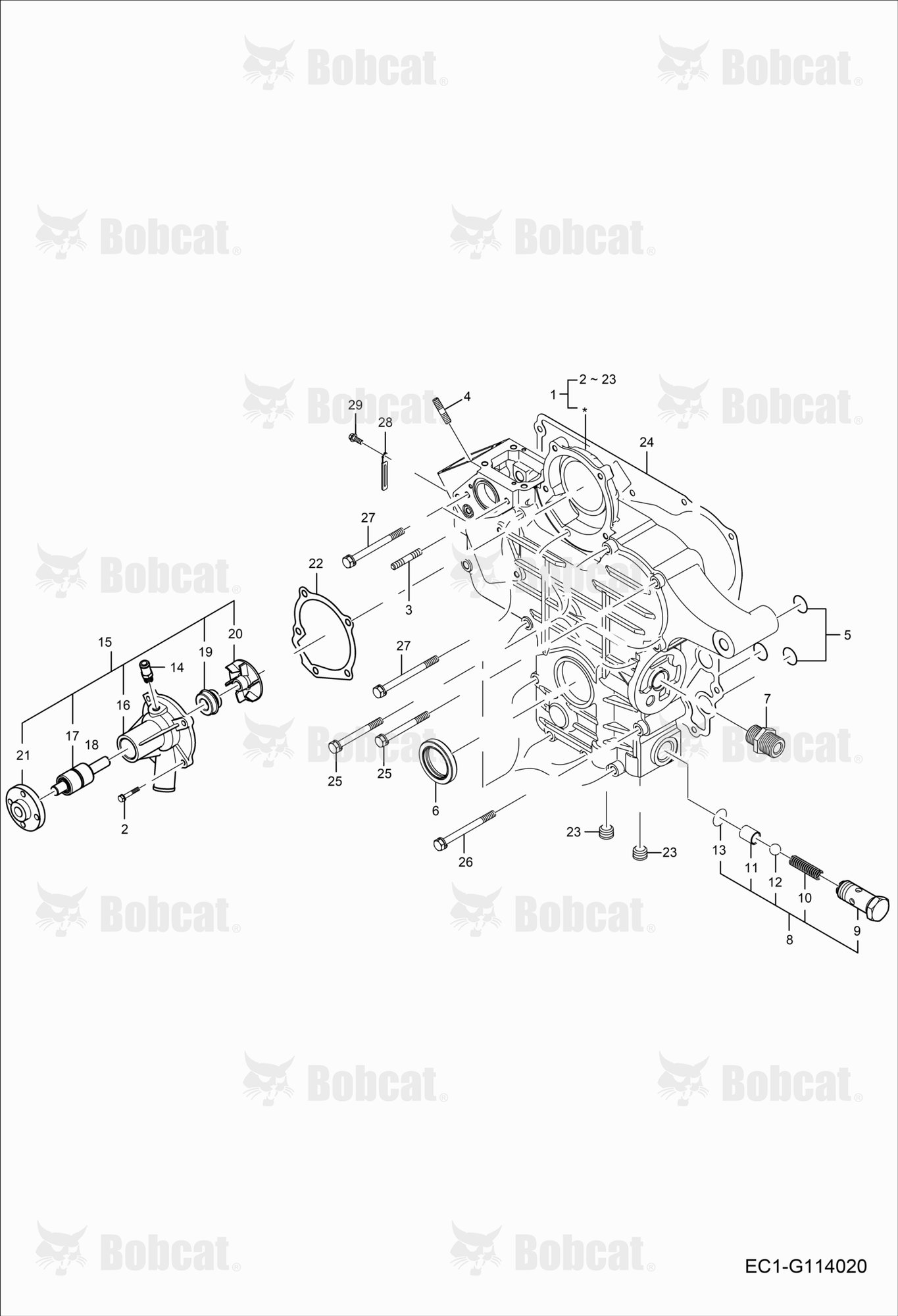 Gear Case Group
