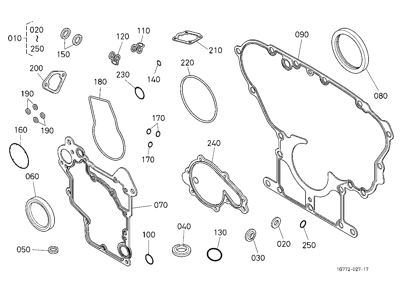 Lower Gasket Kit [New]