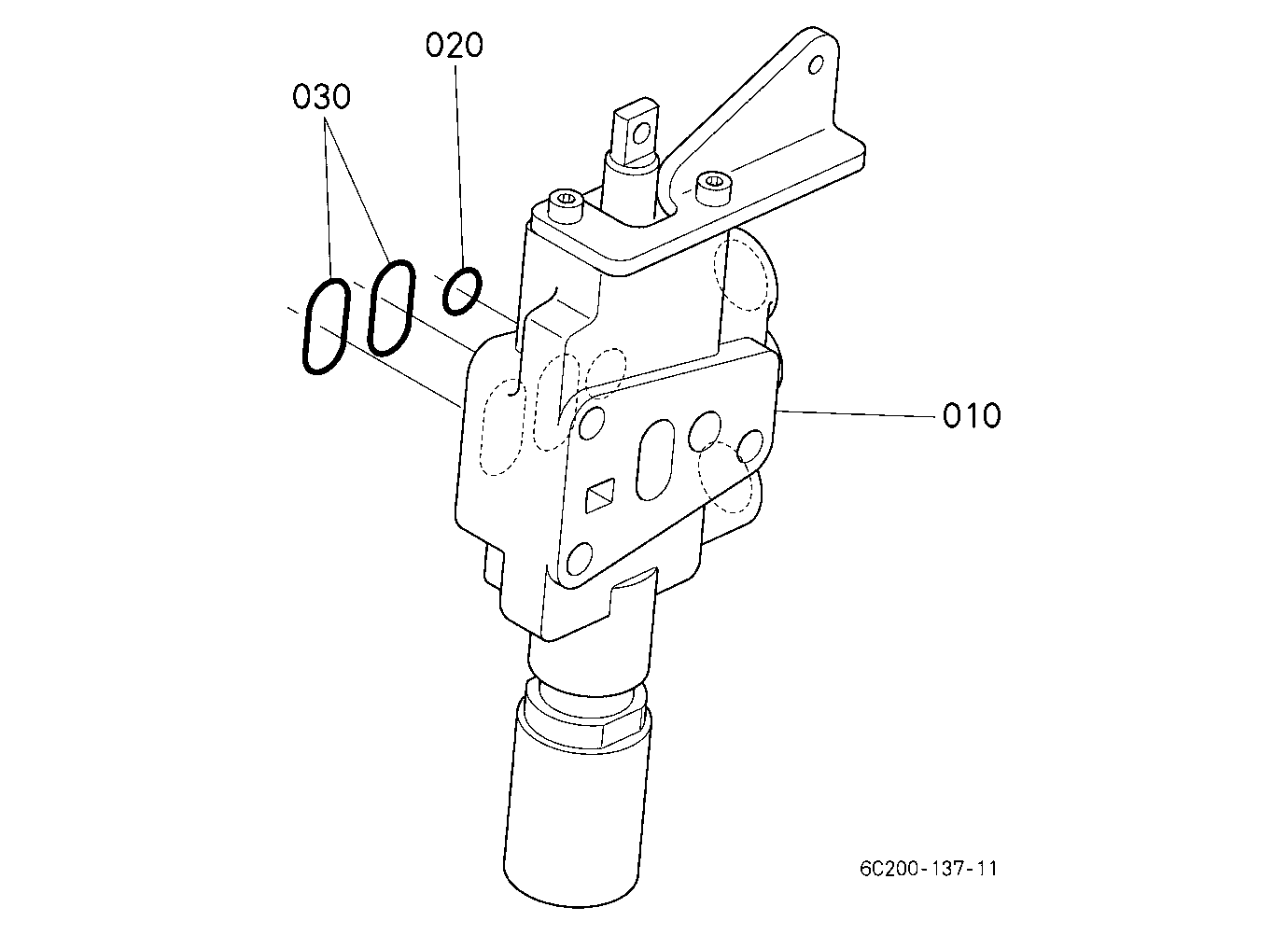 Auxiliary Control Valve (2Nd) (W/G No.B7305) [Opti