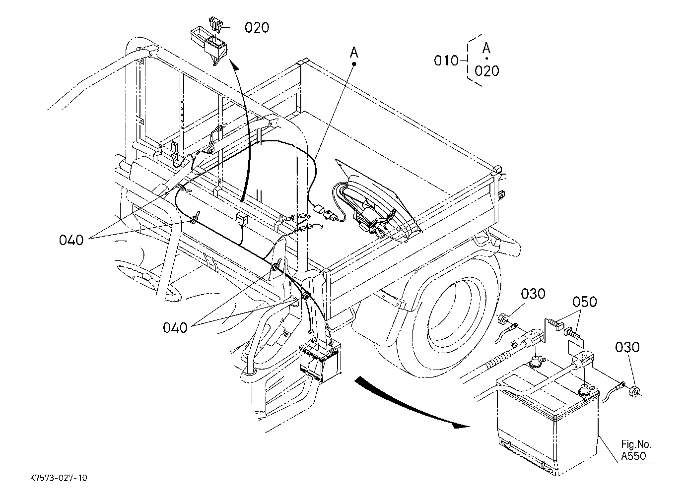 Hyd.Valve Upgrade Kit(Electrical Wiring) [Rtv900T]