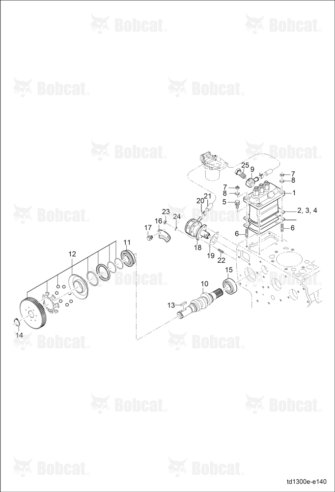 Fuel Camshaft Group A59B11001 & Above