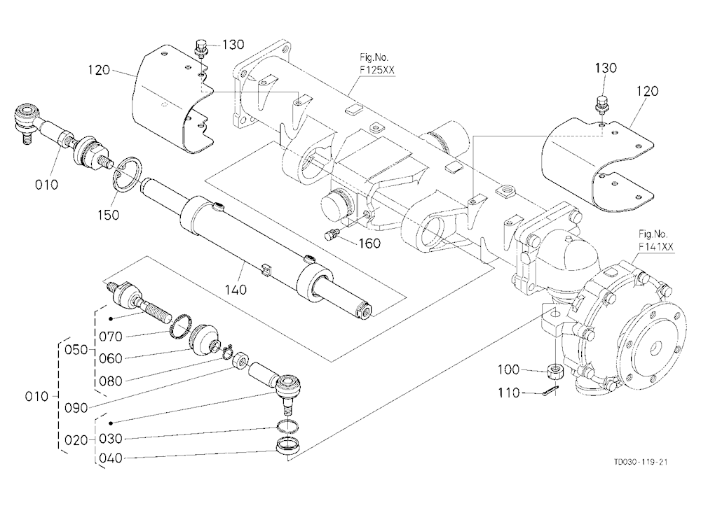 Tie Rod/Steering Cylinder