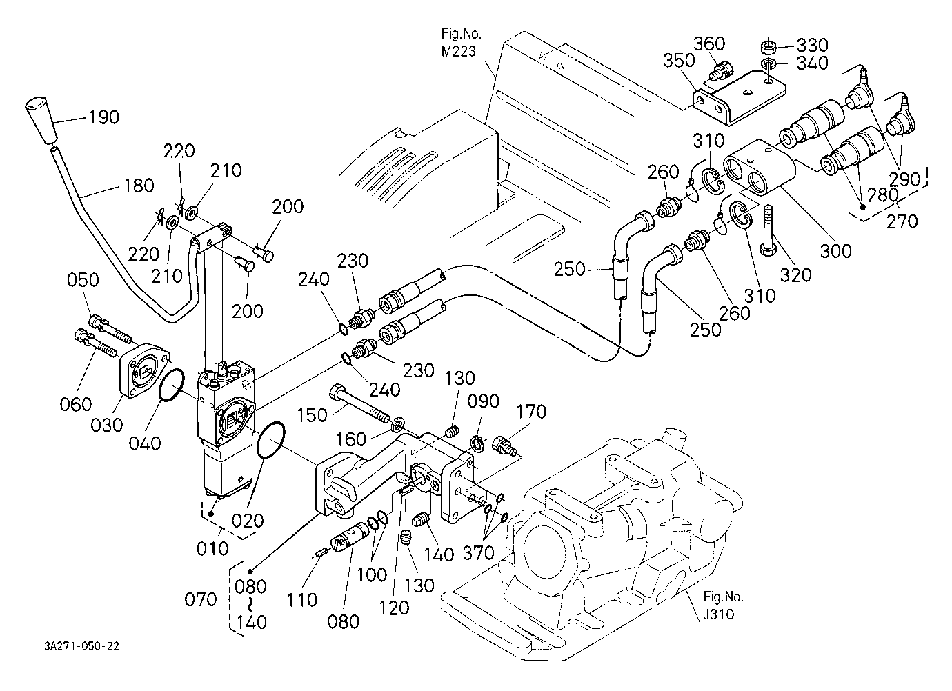 Auxiliary Control Valve Kit (Scd) (1St) [Option]
