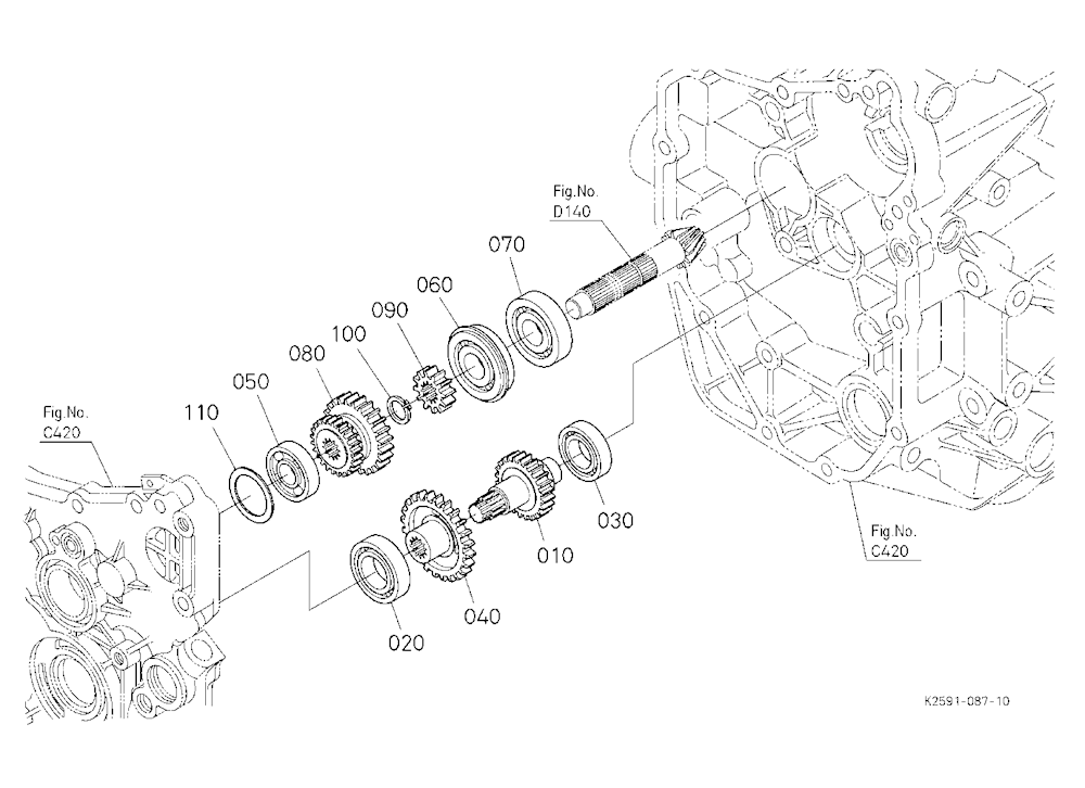 Range Gear Shaft
