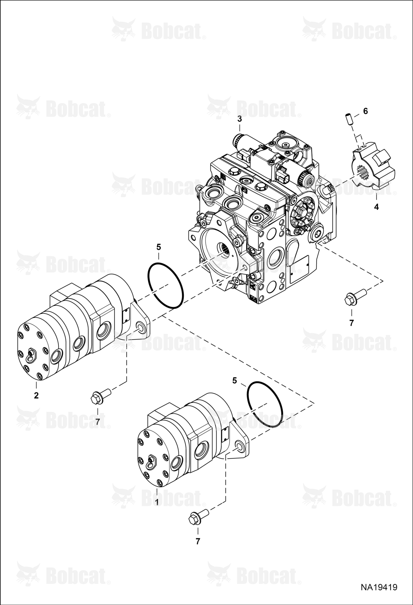 Hydrostatic Pump (Pump Identification)