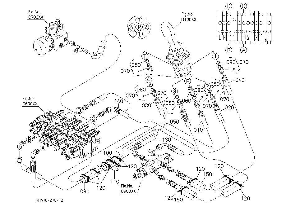 Oil Piping (Control Lh)