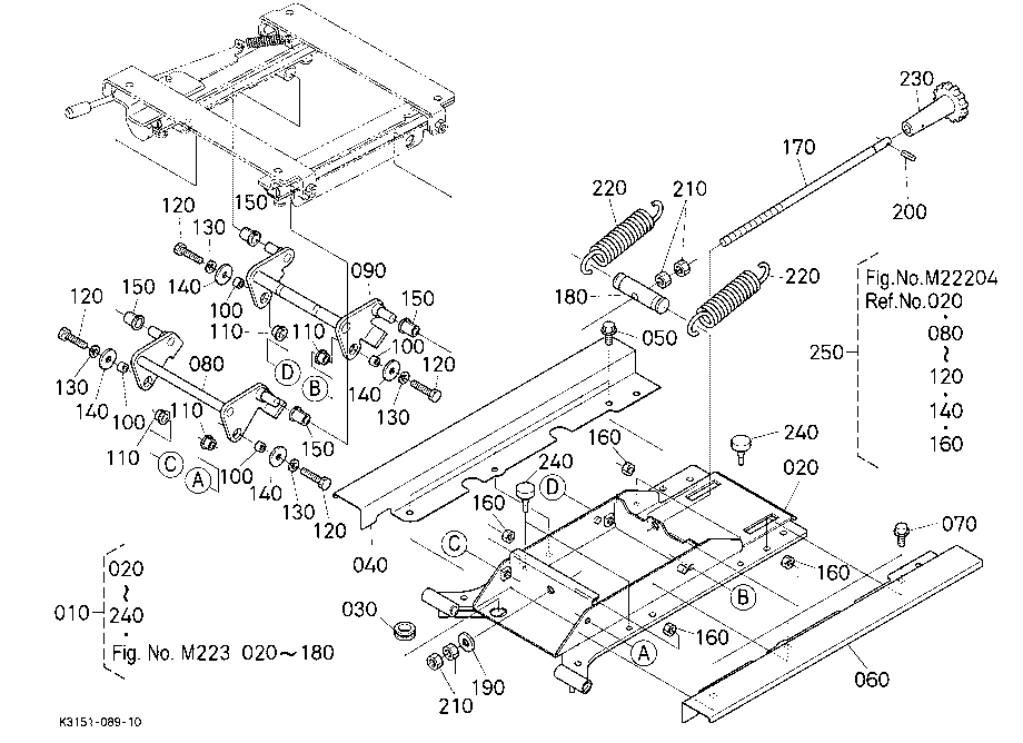 Seat Suspension 1 [Component Parts]