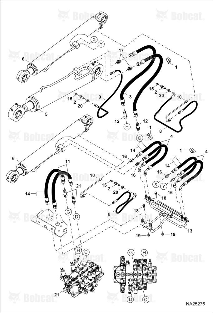 Hydraulic Circuitry (Lift Arm)