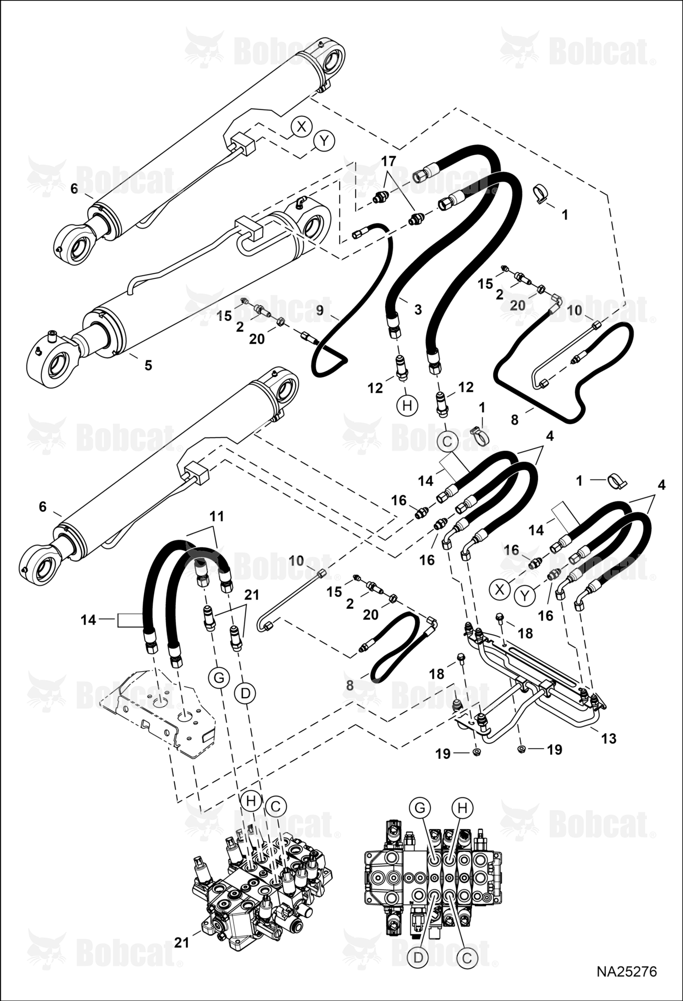 Hydraulic Circuitry (Lift Arm)