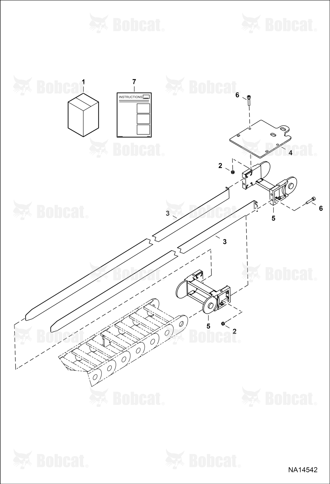 Hydraulic Circuitry (Boom Chain Kit)