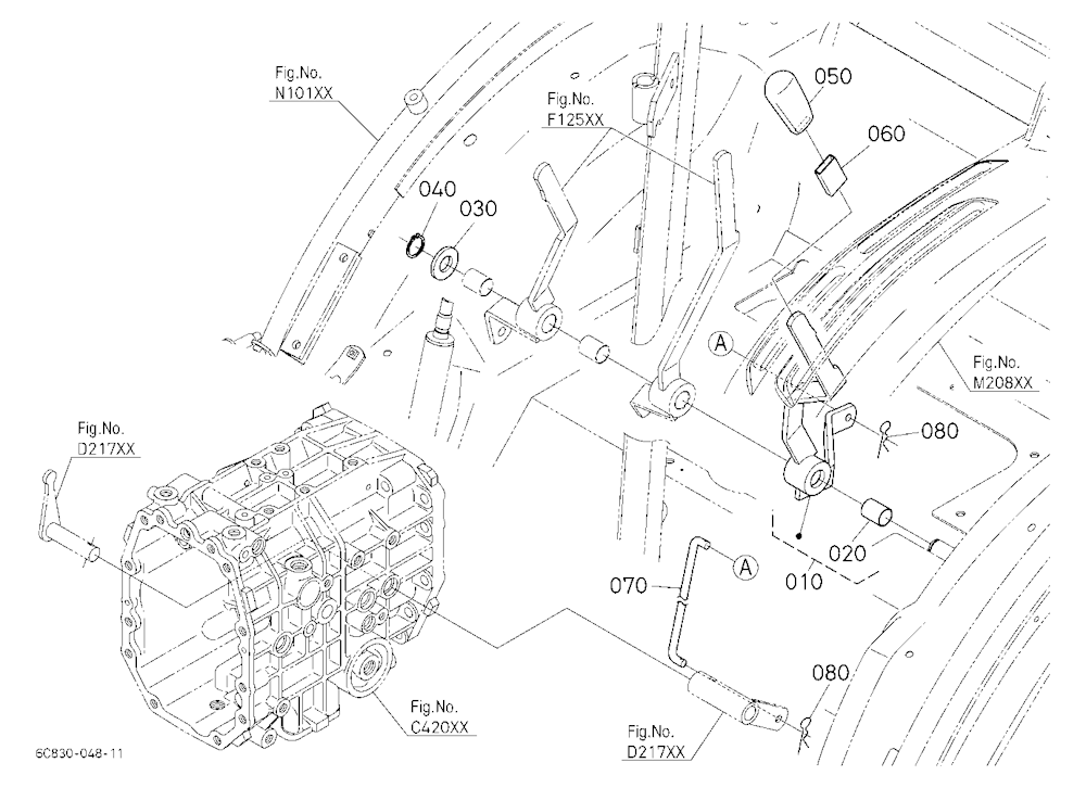 Range Gear Shift Lever