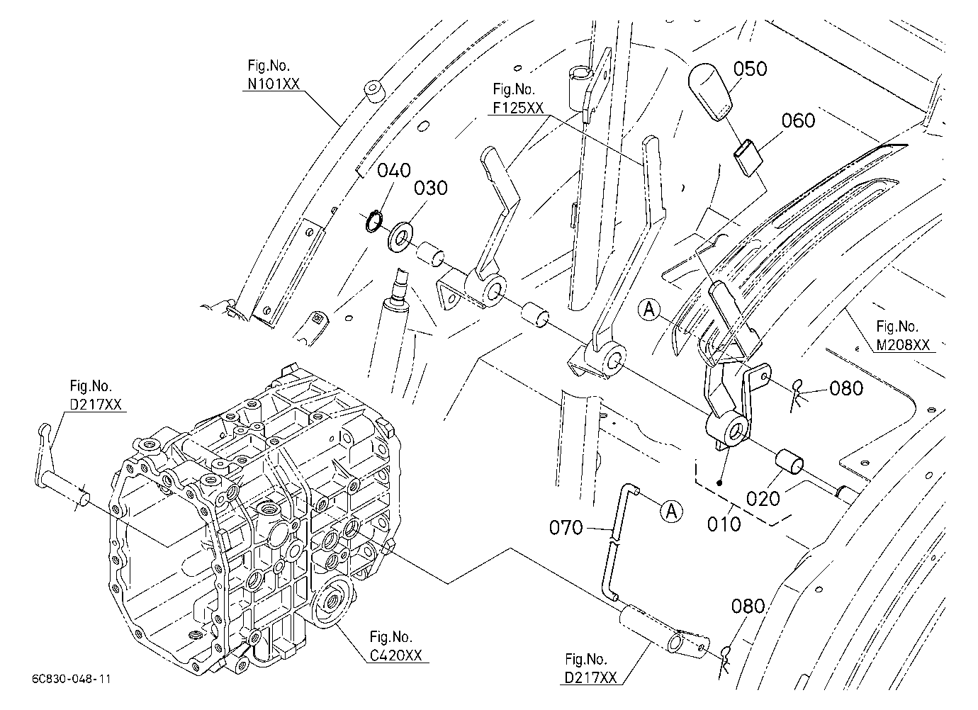Range Gear Shift Lever