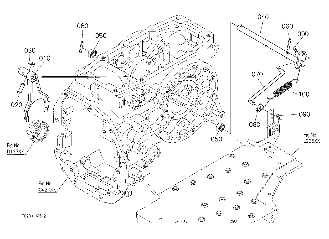 Differential Lock Shift Fork
