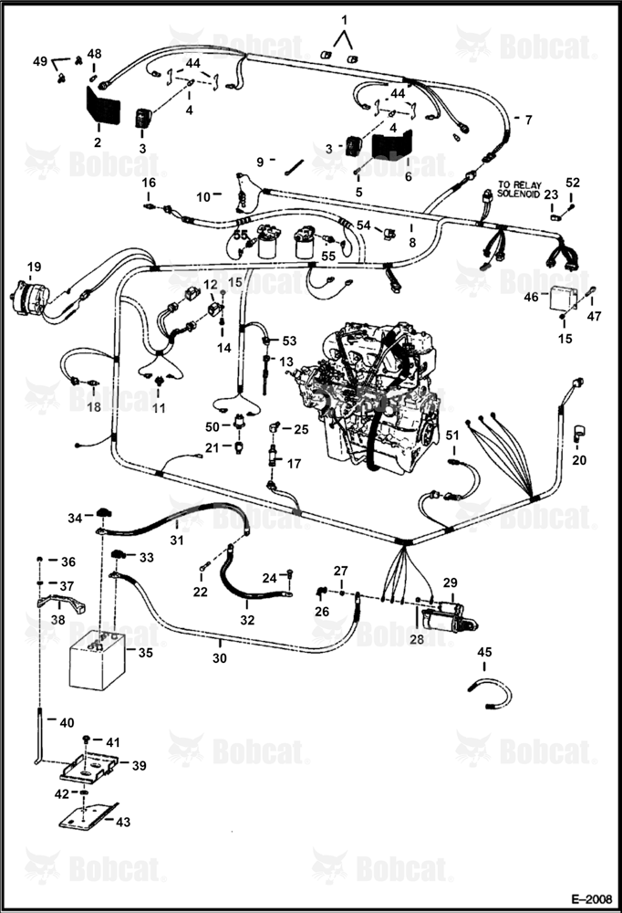 Engine Electrical System 508411010 & Below