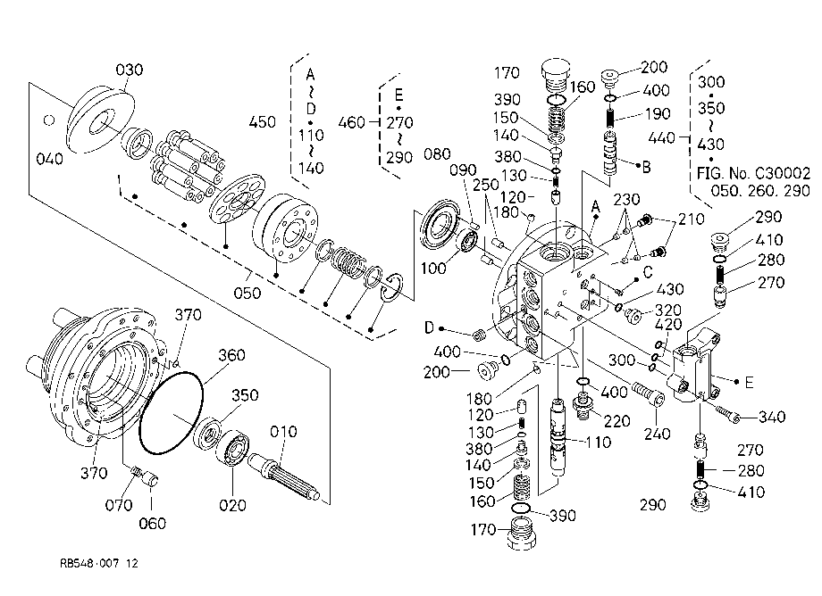 Drive Motor And Component Parts