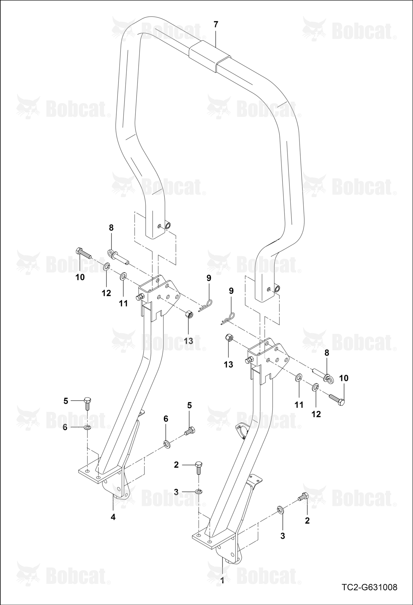 ROLL-OVER Protective Structure