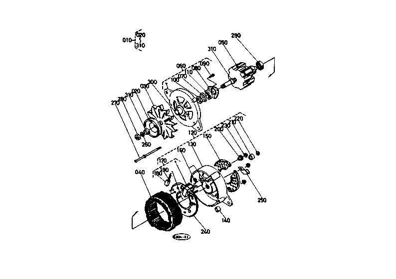 Dynamo (Component Parts)(Not For Reman Unit)