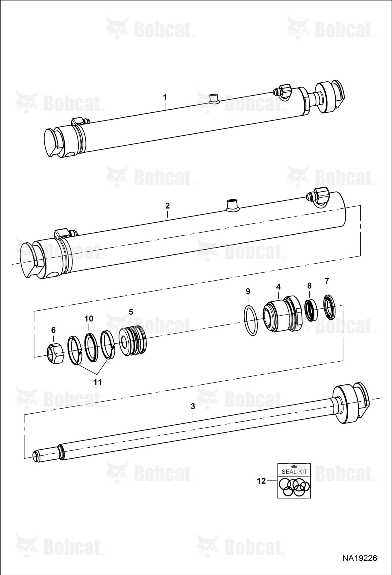 Track Expansion Cylinder