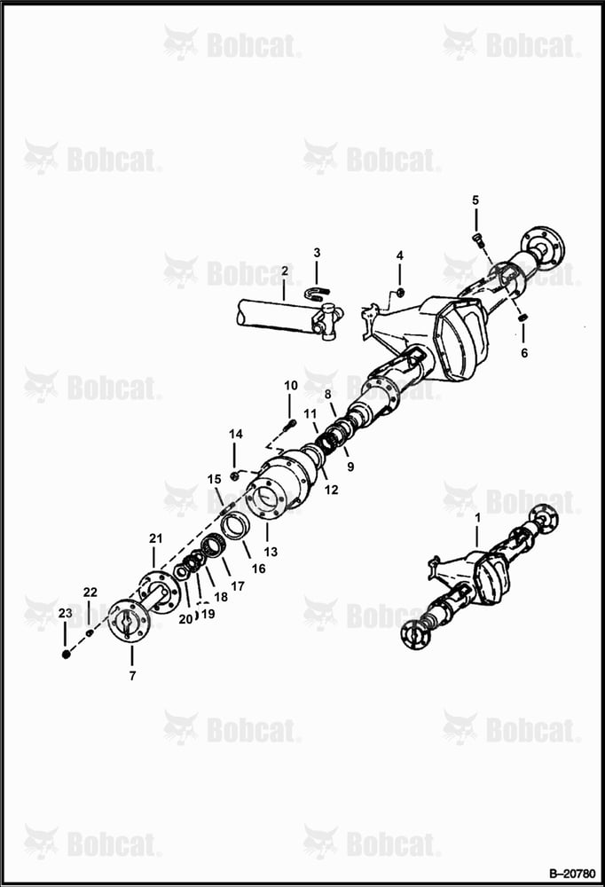 Front Differential & Hub ASSY.