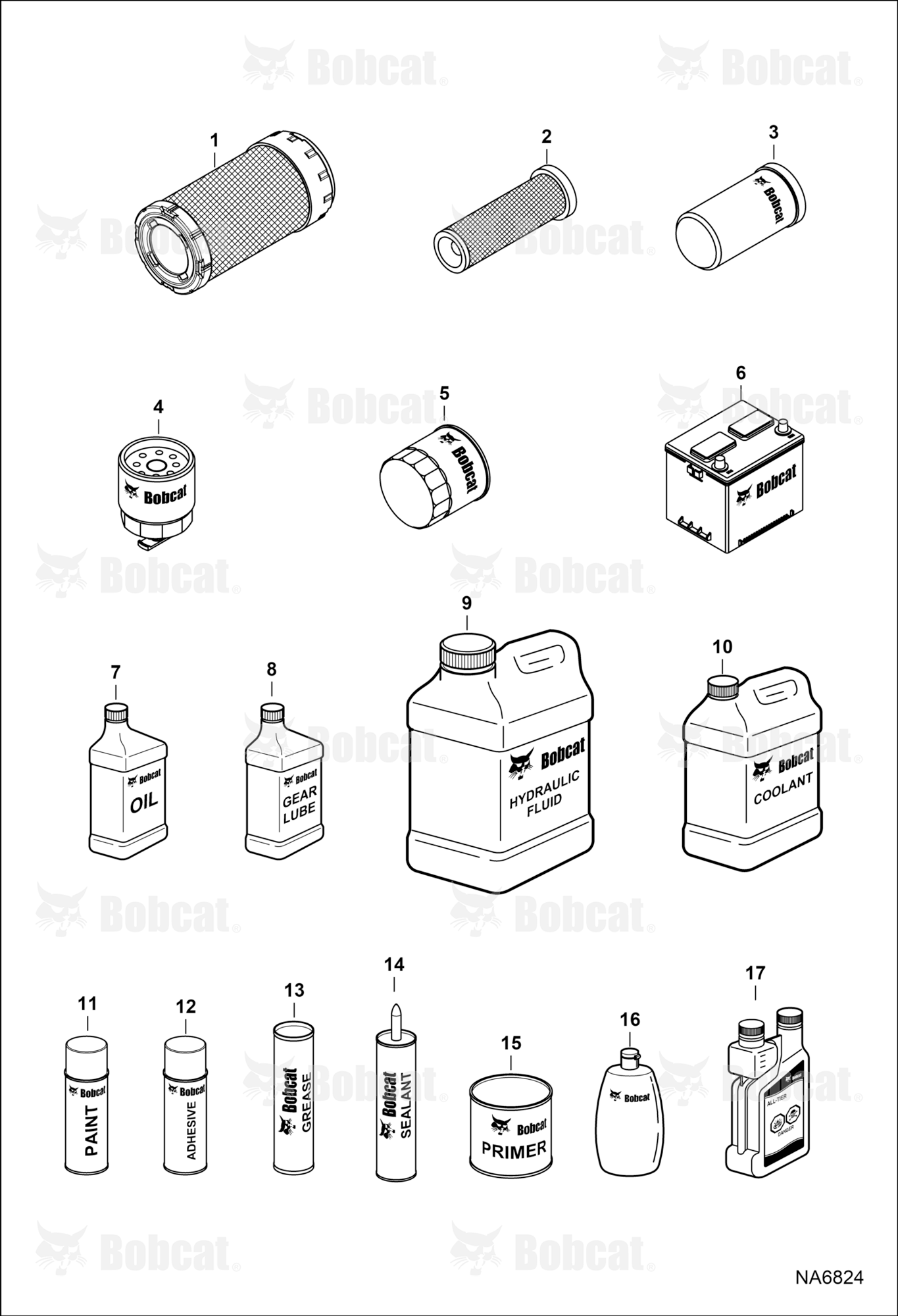 Maintenance Items (Service Parts)