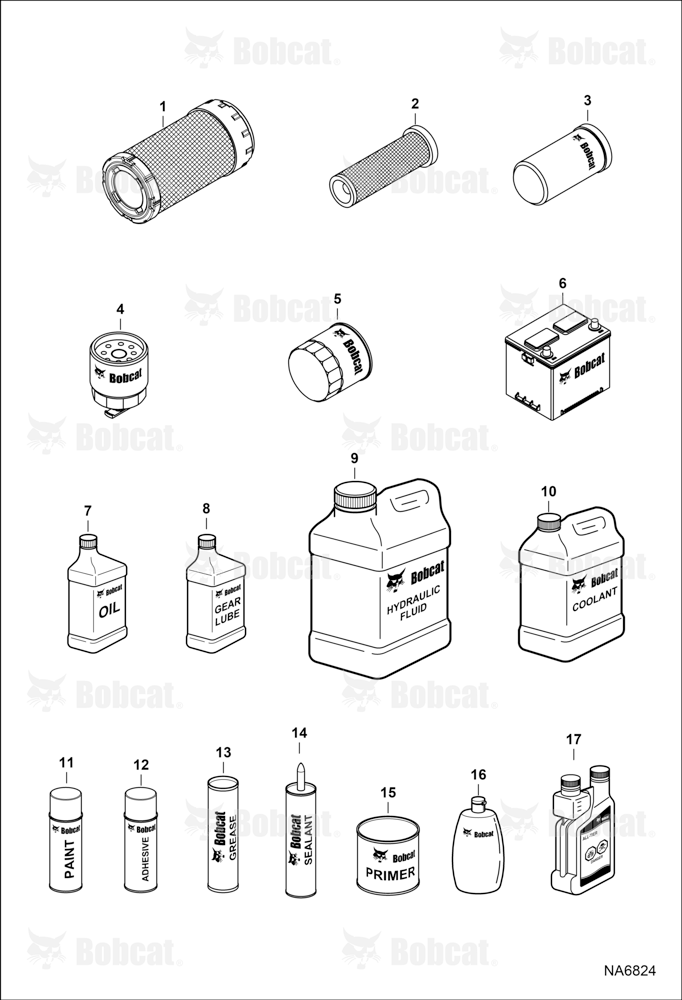Maintenance Items (Service Parts)