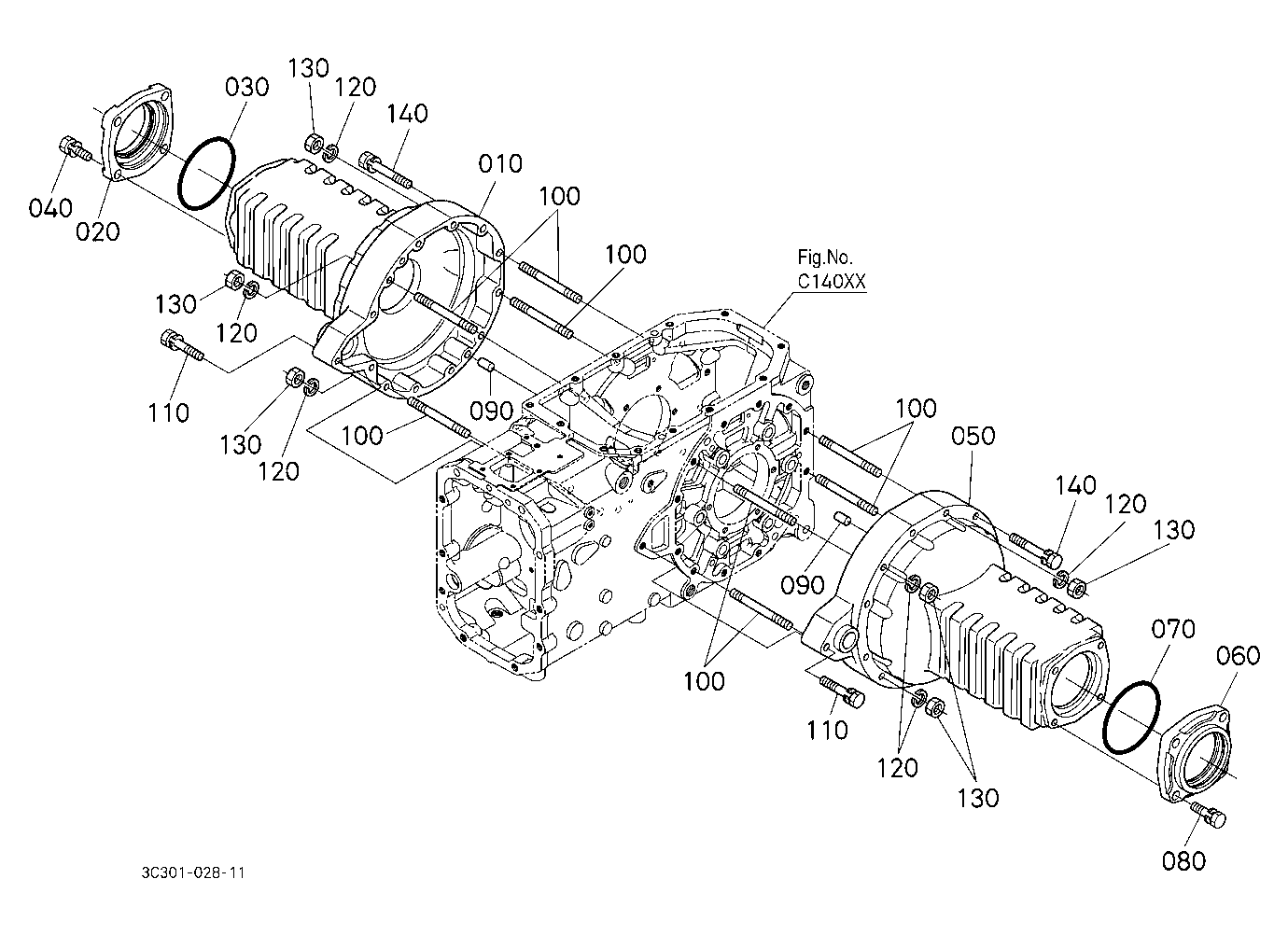 Rear Axle Case