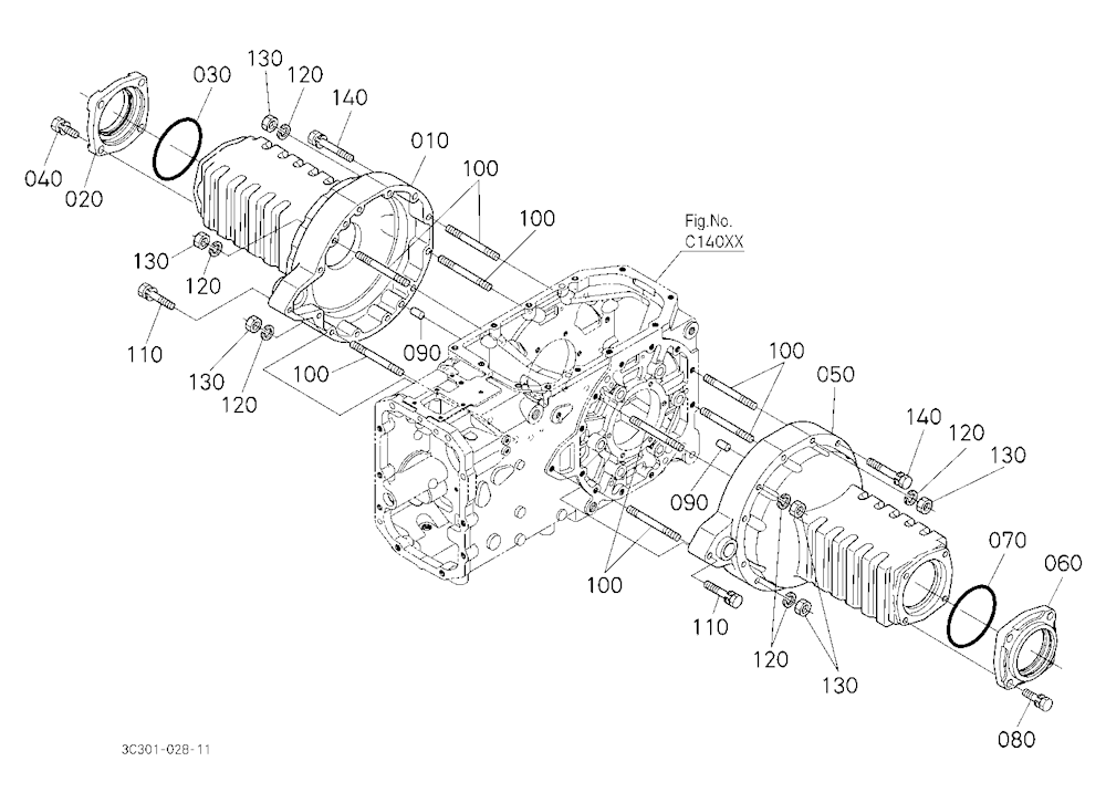 Rear Axle Case