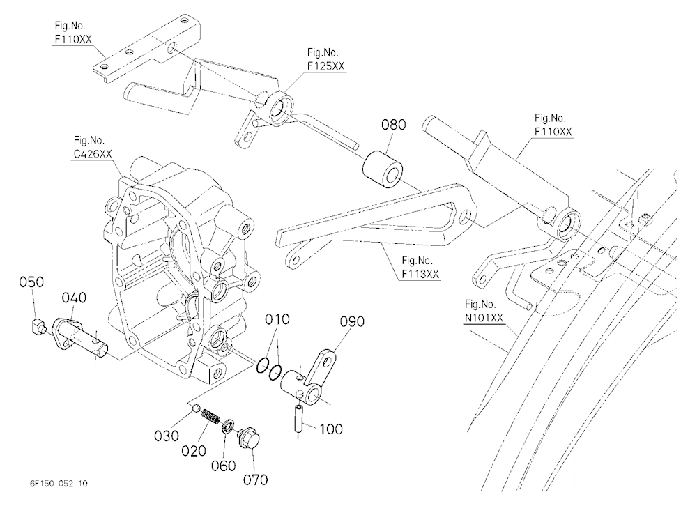 Mid Pto Gear Shift Lever [Ca]