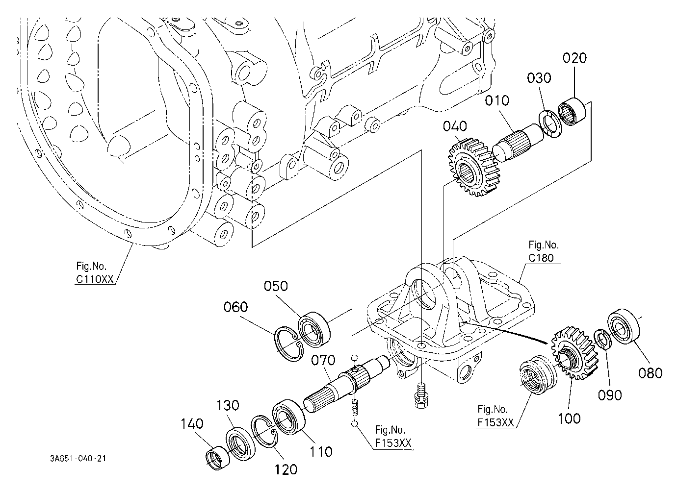 Front Propeller Shaft (Rear)