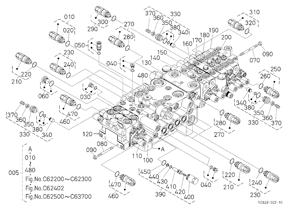 Control Valve [Component Parts] [Angle Blade Type]