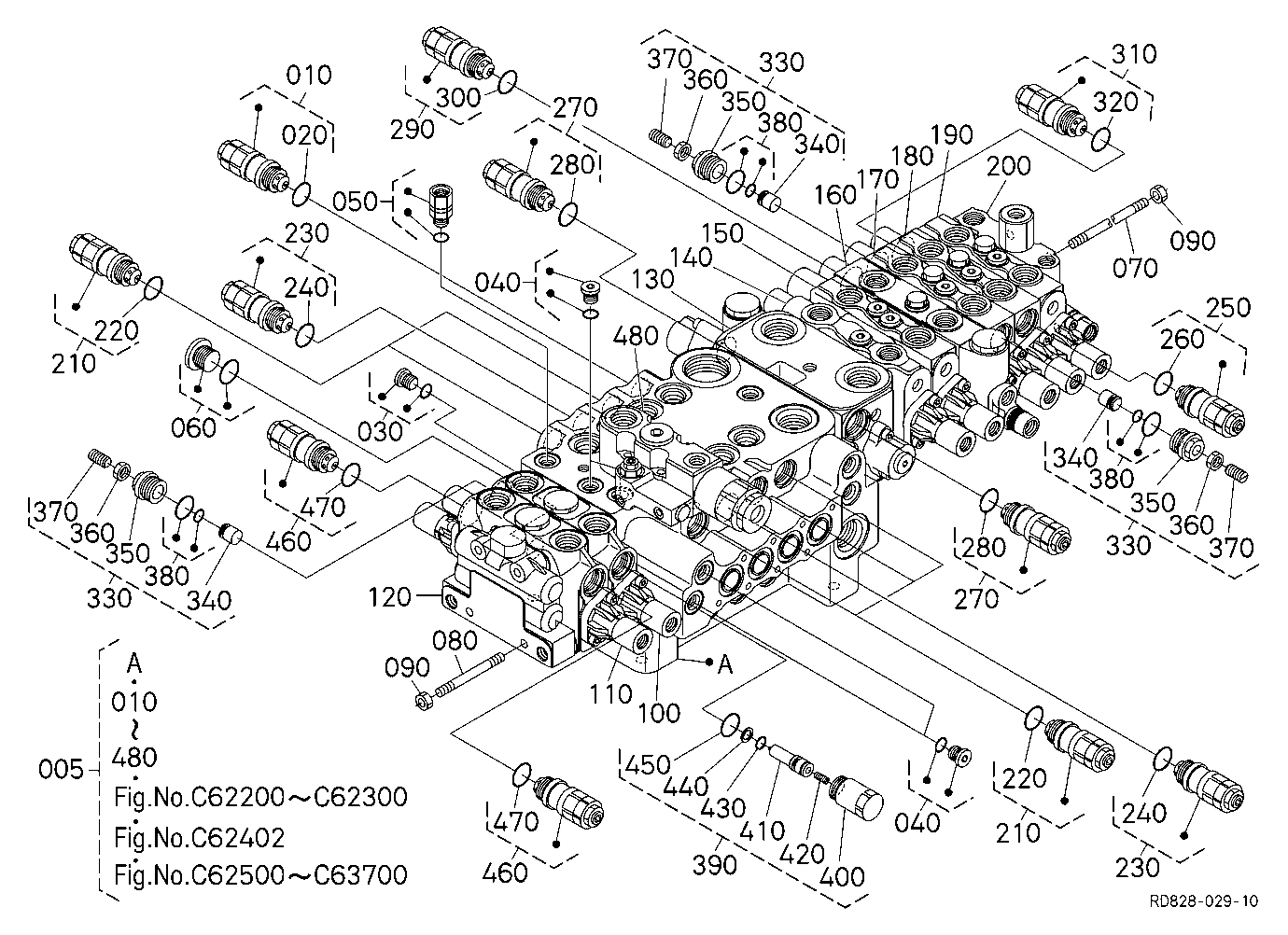 Control Valve [Component Parts] [Angle Blade Type]