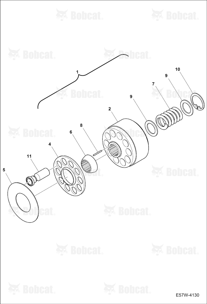 Hydrostatic Pump (Piston Assy)