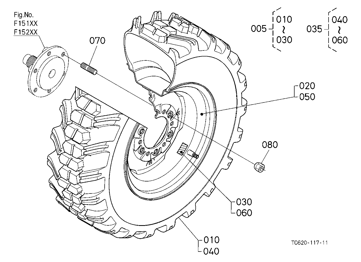 Front Wheel (27*8.50-15)
