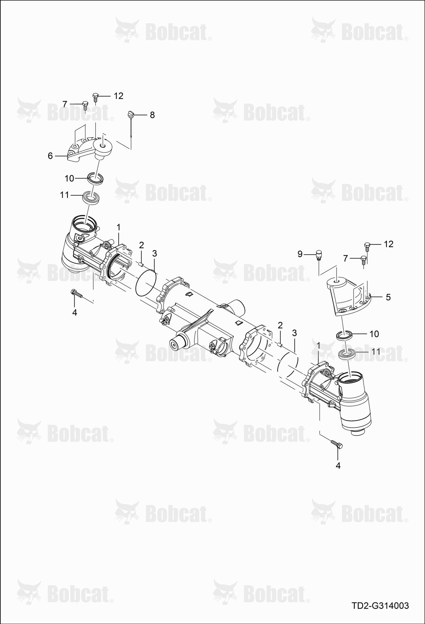 Bevel Gear Case Group