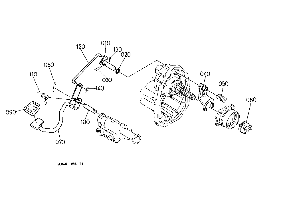 Differential Lock Pedal