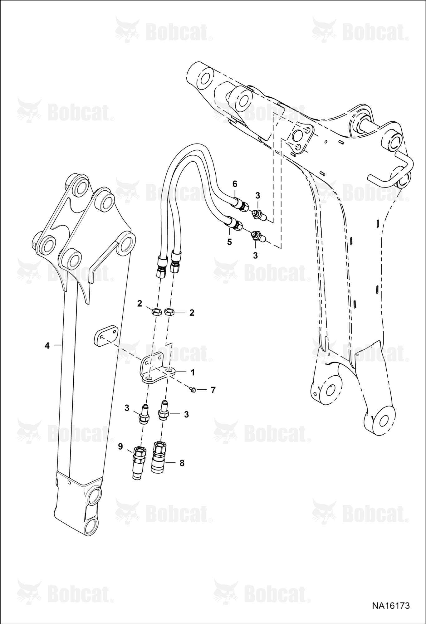 Auxiliary Hydraulics (Quick Coupler Hoses)