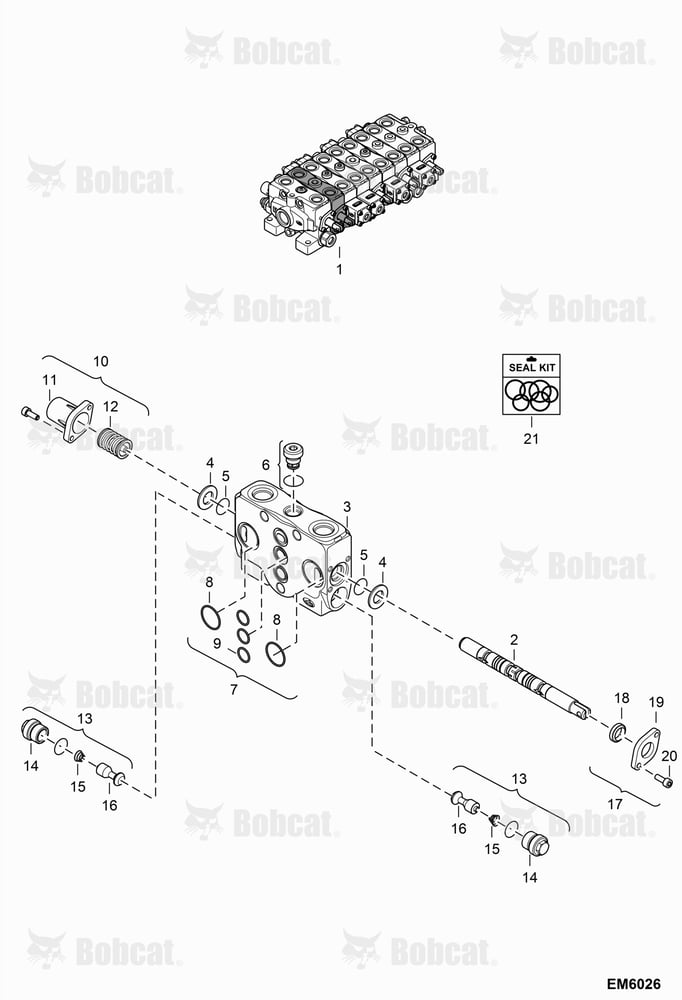 Valve Section (Offset)