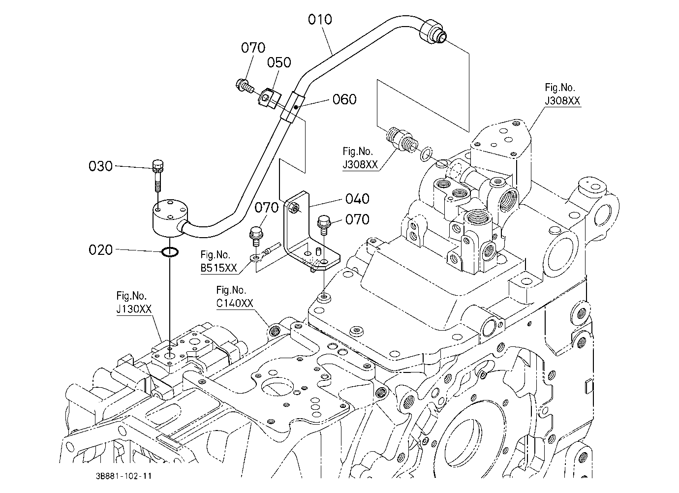 Hydraulic Pipe (Delivery)