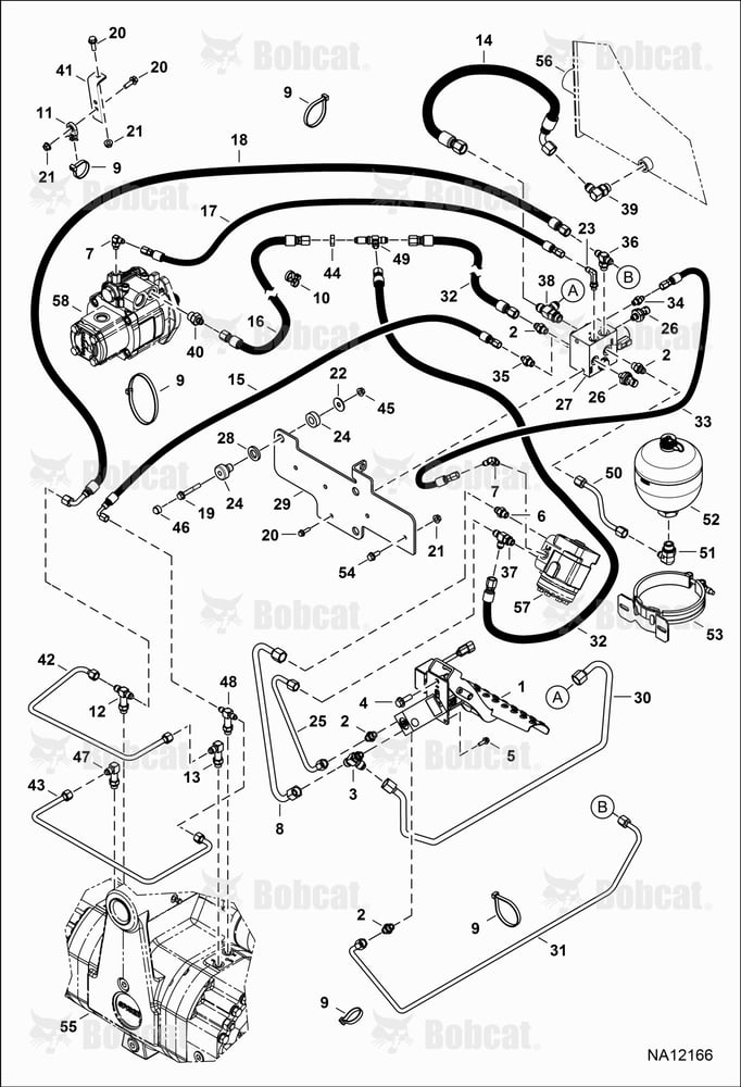 Hydraulic Circuitry (Brake System) (Italy Configuration)