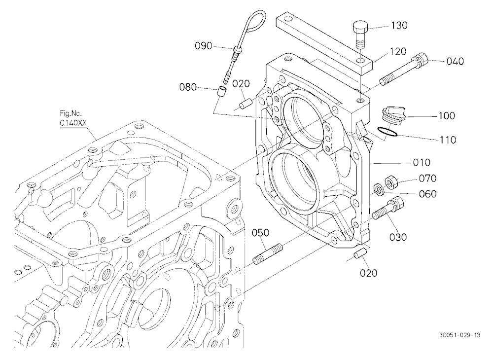 Transmission Case Rear Cover