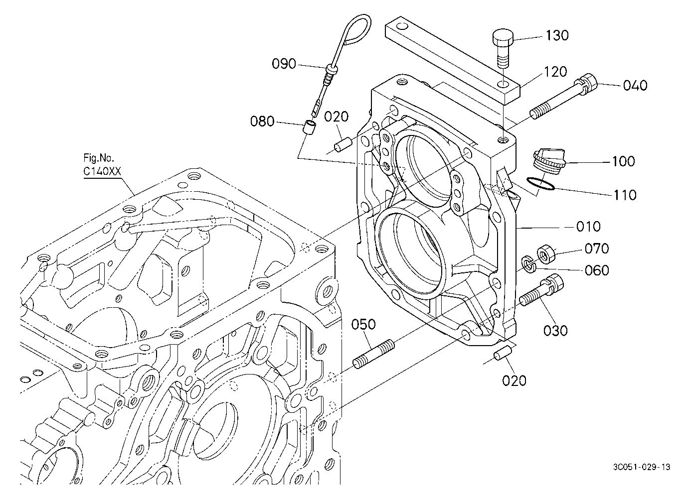 Transmission Case Rear Cover